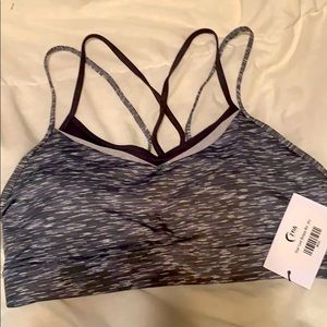 Zyia sage luxe strappy bra